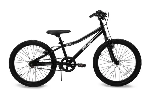 Детский велосипед Pifagor Level 20, год 2023, цвет Черный