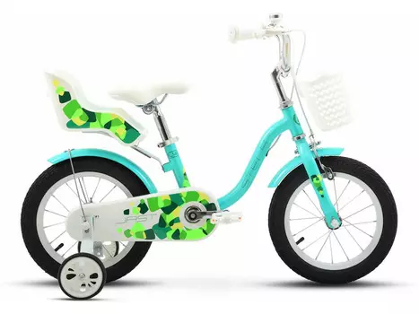 Детский велосипед Stels Jast 14, год 2025, цвет Зеленый