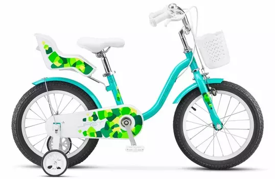 Детский велосипед Stels Jast 16, год 2025, цвет Зеленый