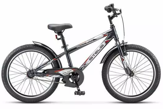 Детский велосипед Stels Pilot 200 VC Z010, год 2024, цвет Серебристый