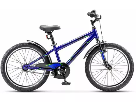 Детский велосипед Stels Pilot 200 VC Z010, год 2025, цвет Синий