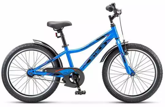 Детский велосипед Stels Pilot 210 VC Z010, год 2025, цвет Синий