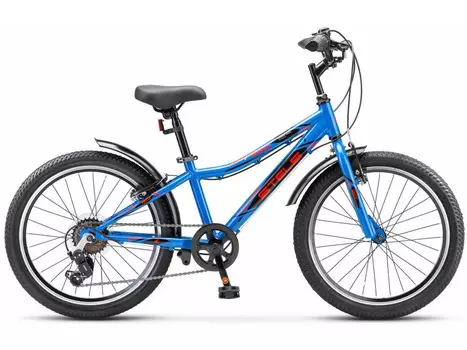 Детский велосипед Stels Pilot 230 V 20 Z010, год 2024, цвет Синий