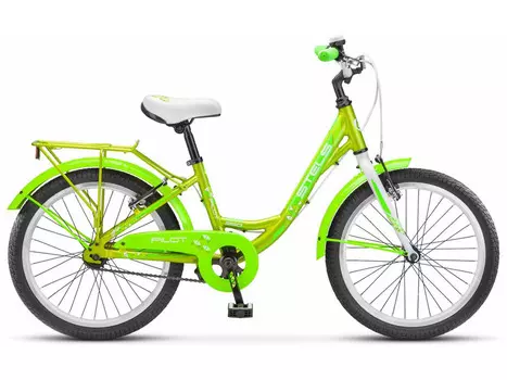 Детский велосипед Stels Pilot 250 Lady 20 V020, год 2025, цвет Желтый