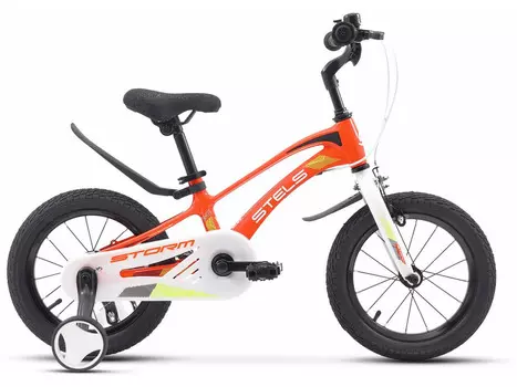 Детский велосипед Stels Storm KR 14 Z010, год 2024, цвет Оранжевый
