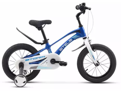 Детский велосипед Stels Storm KR 14 Z010, год 2025, цвет Синий