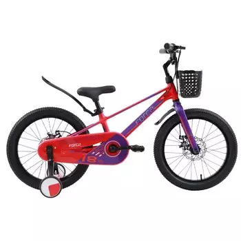 Детский велосипед Techteam TechTeam Forca 16, год 2024, цвет Красный