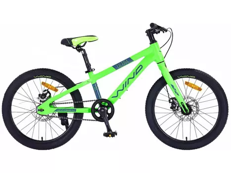 Детский велосипед Wind Ultra 20 Rigid 1sp, год 2025, цвет Зеленый