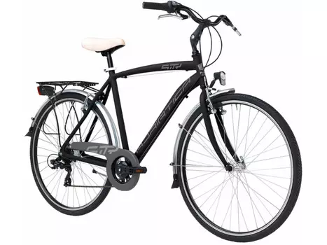 Дорожный велосипед Adriatica Sity 3 Man 28 6-sp, год 2023, цвет Черный, ростовка 23