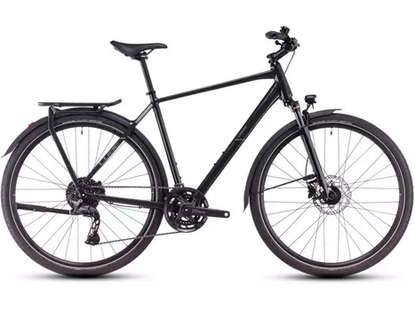 Дорожный велосипед Cube Kathmandu Pro, год 2025, цвет Черный, ростовка 21.5