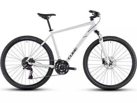 Дорожный велосипед Cube Nature Pro, год 2025, цвет Белый-Серебристый, ростовка 22