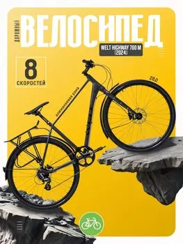 Дорожный велосипед Welt Highway 700 M, год 2024, цвет Серебристый, ростовка 18