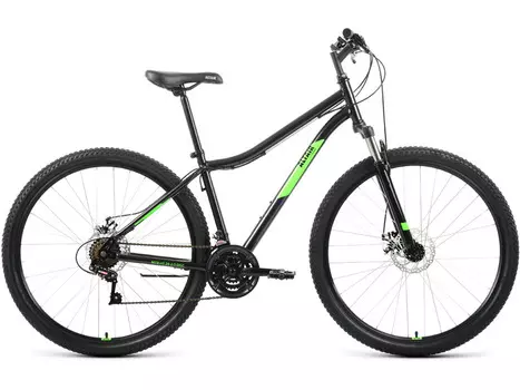 Горный велосипед Altair MTB HT 29 2.0 D, год 2022, цвет Черный-Зеленый, ростовка 17