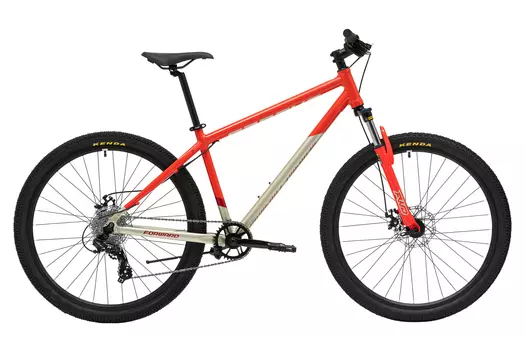 Горный велосипед Forward Apache 27.5 2.0 D, год 2024, цвет Красный-Желтый, ростовка 17