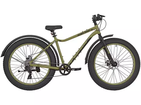 Горный велосипед Rush Hour Traction, год 2023, цвет Зеленый, ростовка 19