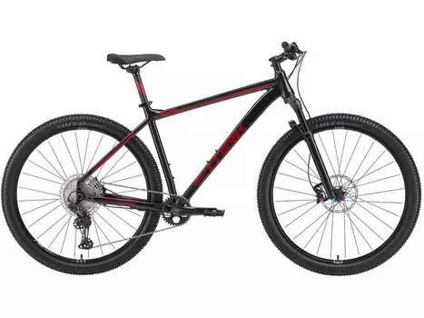 Горный велосипед Stark Krafter 29.9 HD, год 2024, цвет Черный-Красный, ростовка 22