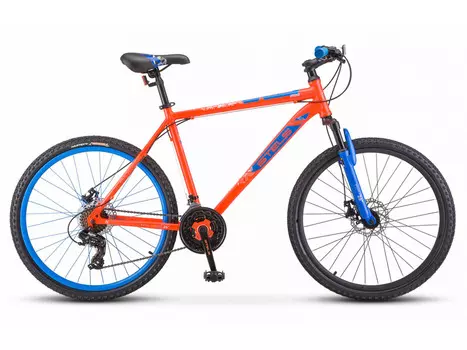 Горный велосипед Stels Navigator 500 MD 26 F020, год 2025, цвет Красный-Синий, ростовка 20