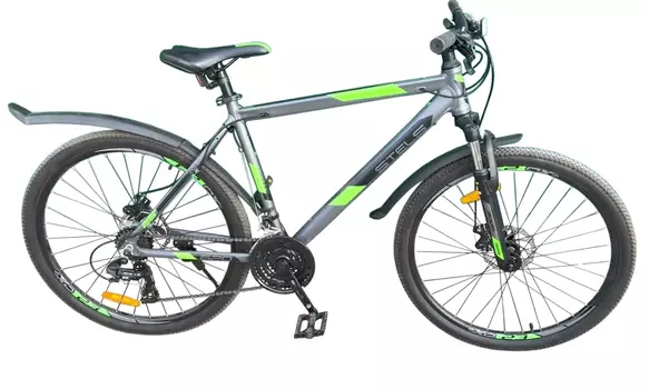 Горный велосипед Stels Navigator 620 MD 26 V010, год 2025, цвет Серебристый, ростовка 17