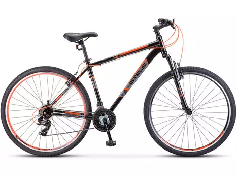 Горный велосипед Stels Navigator 700 V 27.5 F020, год 2022, цвет Черный-Красный, ростовка 17.5