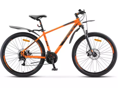 Горный велосипед Stels Navigator 745 MD 27.5 V010, год 2025, цвет Оранжевый, ростовка 17