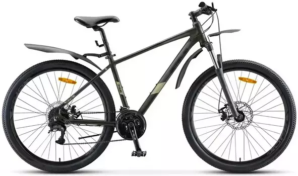Горный велосипед Stels Navigator 745 MD 27.5 V010, год 2025, цвет Зеленый, ростовка 17