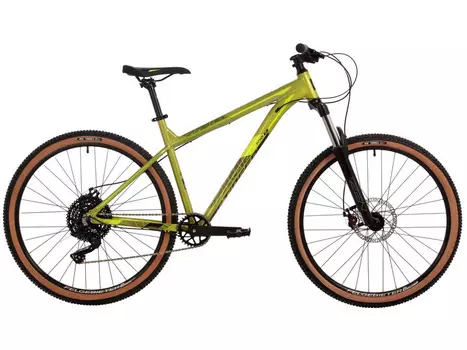 Горный велосипед Stinger Python STD 27.5, год 2024, цвет Зеленый, ростовка 16