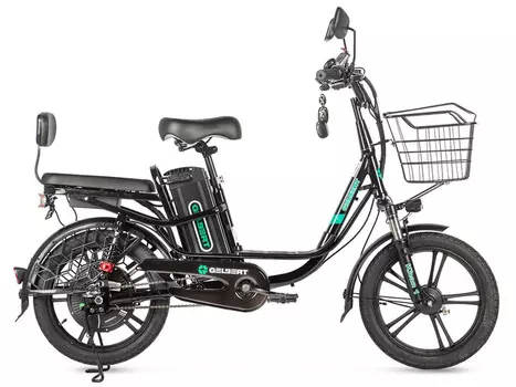 Электровелосипед Gelbert Khan 1, год 2025, цвет Черный