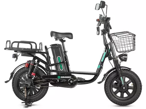 Электровелосипед Gelbert Khan Monster 1, год 2025, цвет Черный