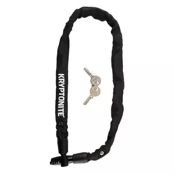 Kryptonite Велозамок Kryptonite Keeper 465 (4x650мм) цепь с ключом, цвет Черный