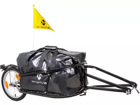 M Wave M-Wave 640081 велоприцеп грузовой, год 2024, цвет Черный