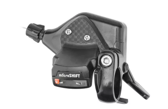Microshift Шифтер/манетка Microshift TS-71 9ск., цвет Черный