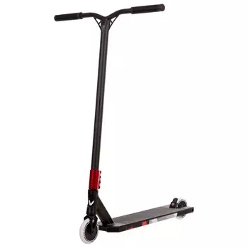 Самокат Novatrack Pixel 100 (110A.PIXELS4.RD22), цвет Черный-Красный