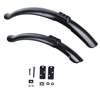 Oxford Комплект крыльев Oxford Mudstop Jnr 20 Mudguard Set (MU719), цвет Черный