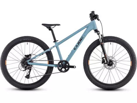 Подростковый велосипед Cube Acid 240, год 2025, цвет Зеленый-Оранжевый