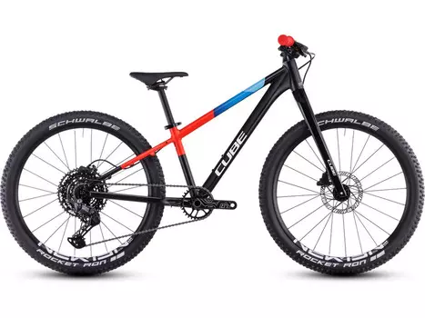 Подростковый велосипед Cube Reaction 240 Pro, год 2025, цвет Черный-Синий