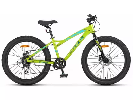 Подростковый велосипед Stels Adrenalin MD 24 V010, год 2025, цвет Зеленый, ростовка 13.5