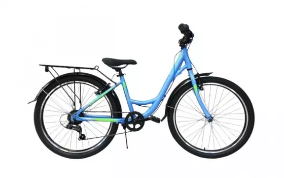 Подростковый велосипед Stels Miss 4300 V 24 V010, год 2022, цвет Синий, ростовка 14