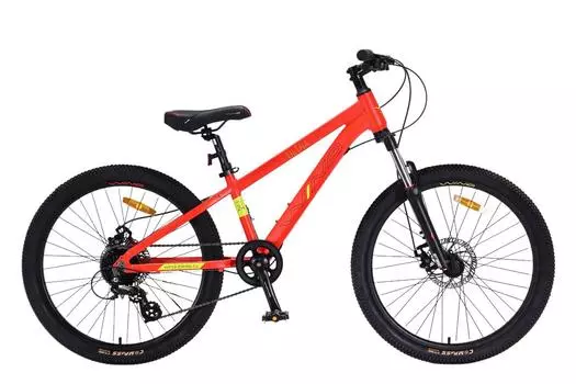 Подростковый велосипед Wind Ultra 24, год 2025, цвет Красный