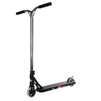 Самокат Novatrack Psycho 90 (110A.PSYCHO.SL23), цвет Черный-Серебристый