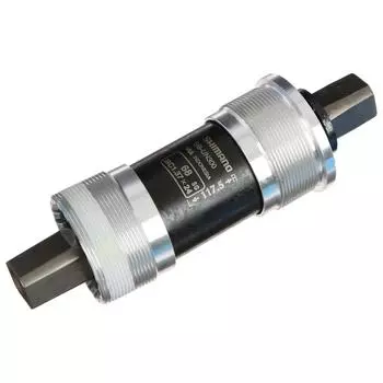 Shimano Каретка Shimano BB-UN300, 68/117.5 без болтов, цвет Серебристый