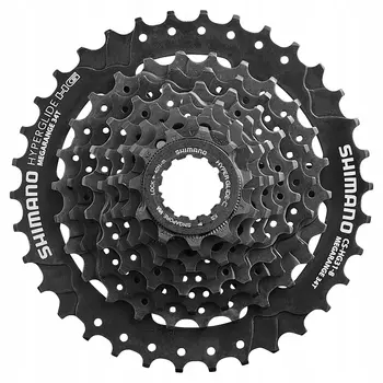 Shimano Кассета Shimano CS-HG31, 8ск, 11-34T, цвет Черный