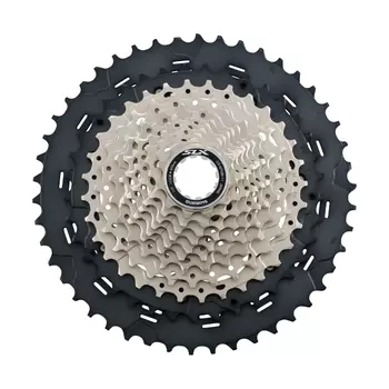 Shimano Кассета Shimano SLX M7000, 11-46T, 11ск., б/упак., цвет Черный-Серебристый