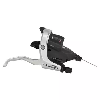 Shimano Шифтер/Тормозная ручка Shimano Alivio ST-M430 9ск., цвет Серебристый