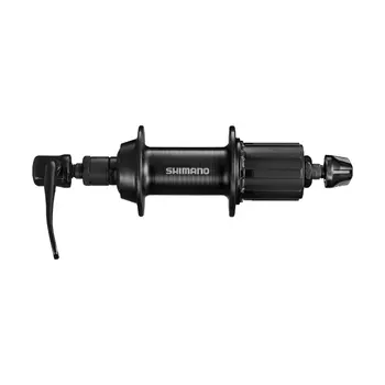 Shimano Втулка задняя Shimano FH-TX500-8, 32H, 8/9ск.,OLD:135мм QR170мм, цвет Черный