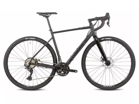 Шоссейный велосипед Atom Tundra LTD, год 2024, цвет Серебристый-Черный, ростовка 20.5