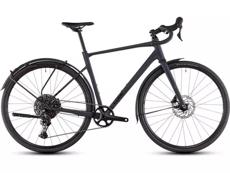 Шоссейный велосипед Cube Nuroad Pro FE, год 2025, цвет Черный, ростовка 20