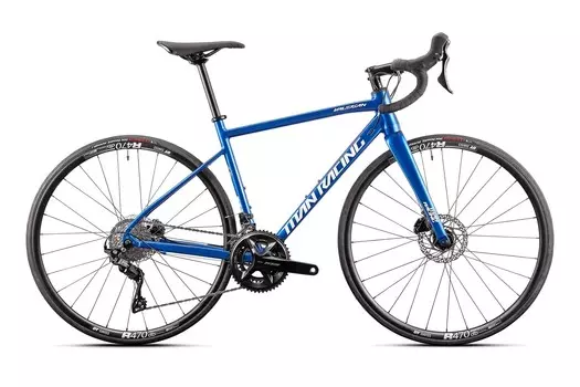 Шоссейный велосипед Titan Racing Valerian Comp, год 2024, цвет Синий, ростовка 20