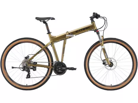 Складной велосипед Stark Cobra 29.2 HD, год 2024, цвет Коричневый-Черный, ростовка 18