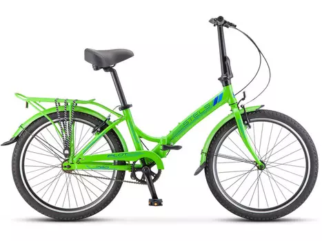 Складной велосипед Stels Pilot 760 24, год 2025, цвет Зеленый