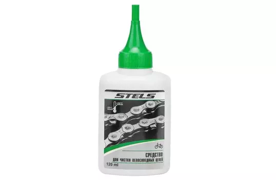 Stels Очиститель цепи Stels 120мл, цвет Белый-Зеленый